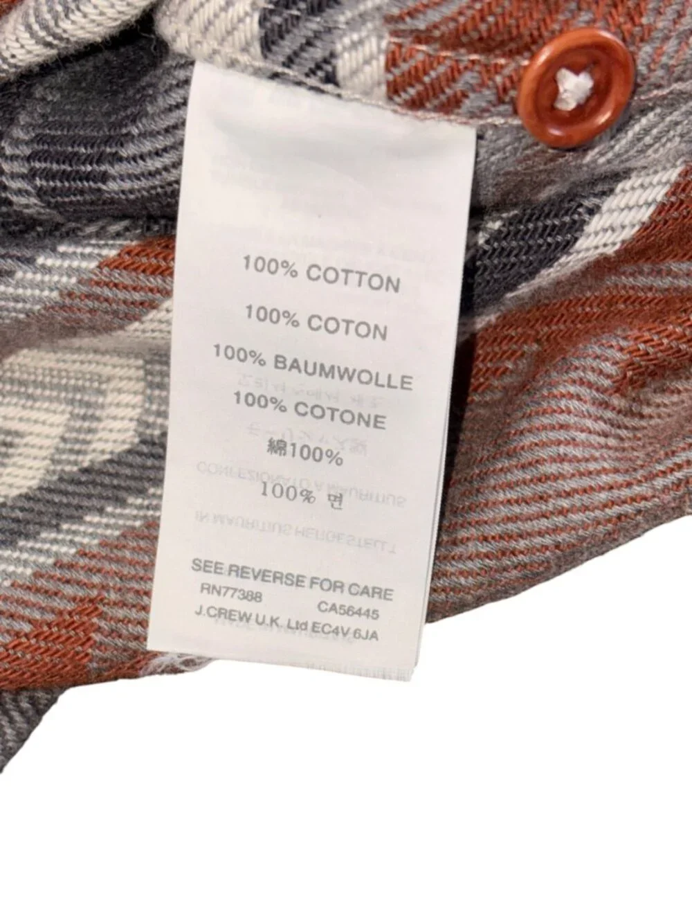 J. Crew Aztec Long Sleeve Flannel Button Up Western Southwest Slim Mens Medium